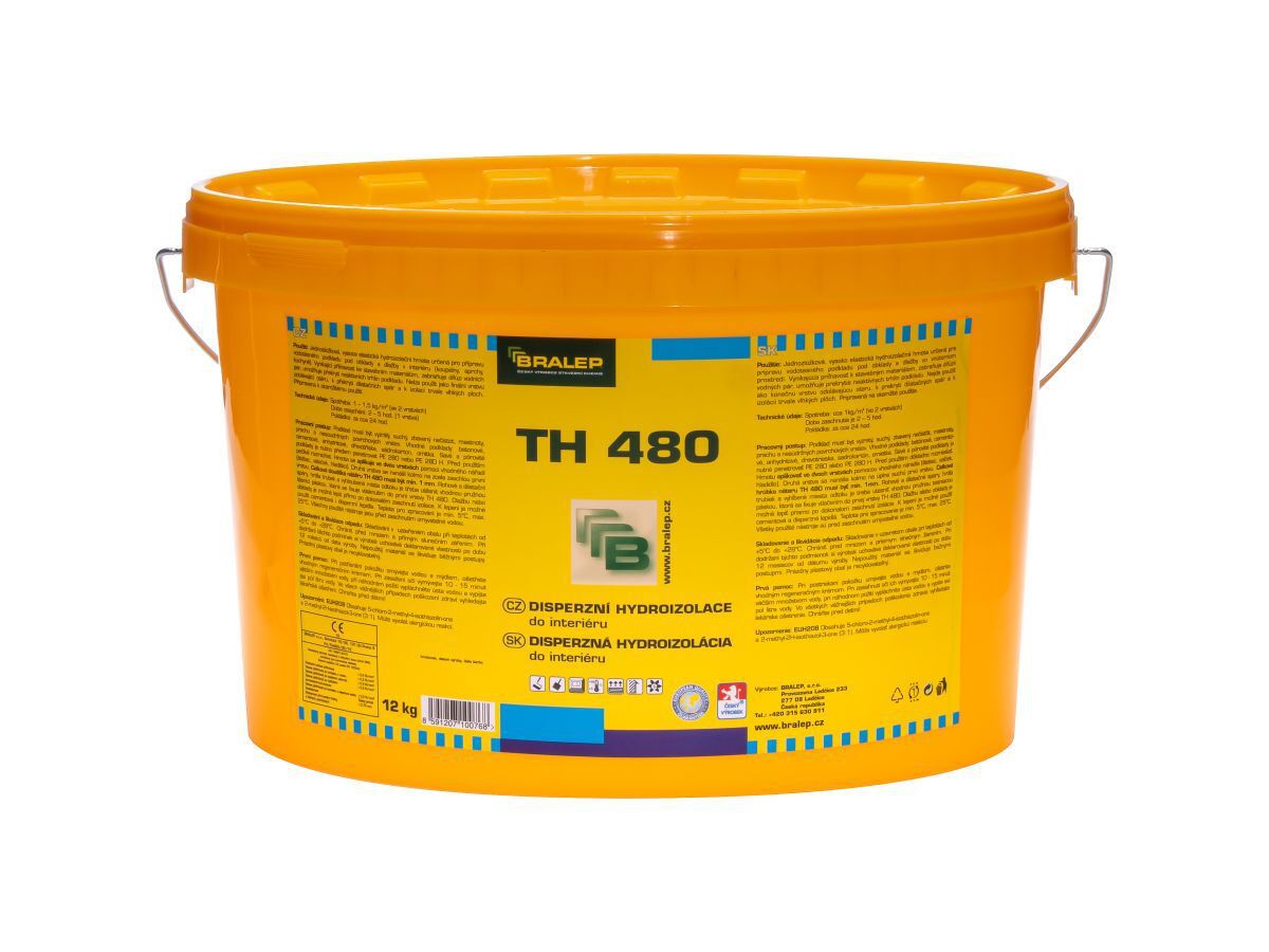 Jednosložková elastická hydroizolační hmota BRALEP TH 480 (Zdroj: Bralep)