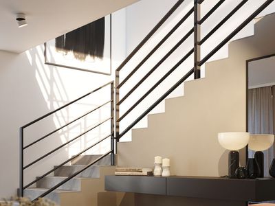 Zábradlí JAP - designový interiér a technická preciznost