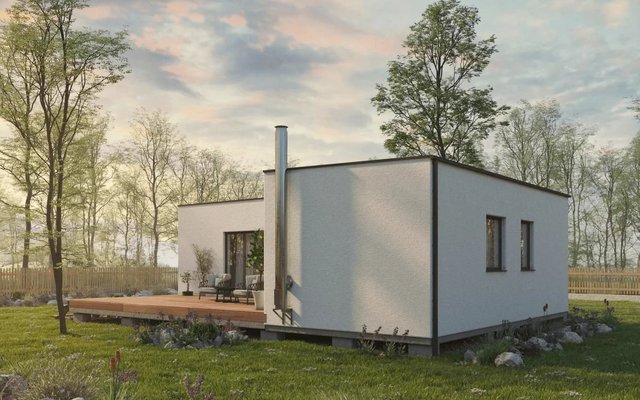 Projekt rodinného domu | Dřevostavba Easy 64