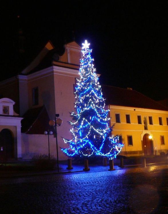 Vánoční světelná výzdoba